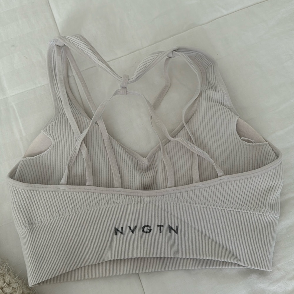 NVGTN galaxy ribbed seamless bra